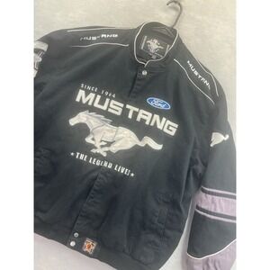 Ford Mustang Racing Jacket by JH Design The Legend Lives Since 1964 Size 3XL